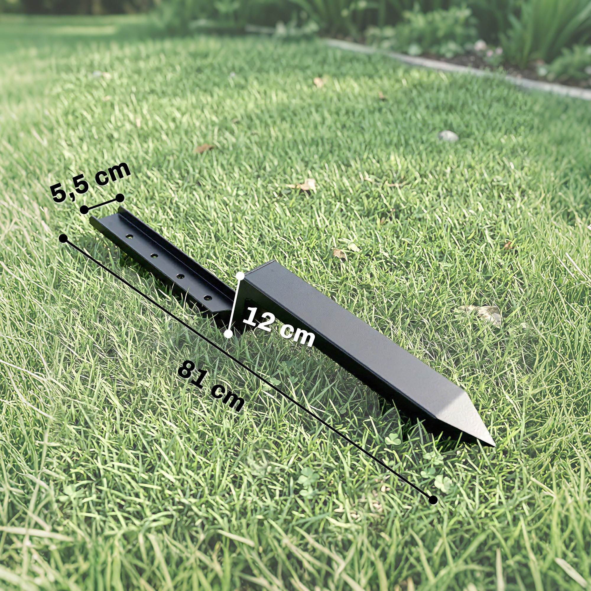 Tvoros stulpų remonto rinkinys 81 cm 2 vnt. 2