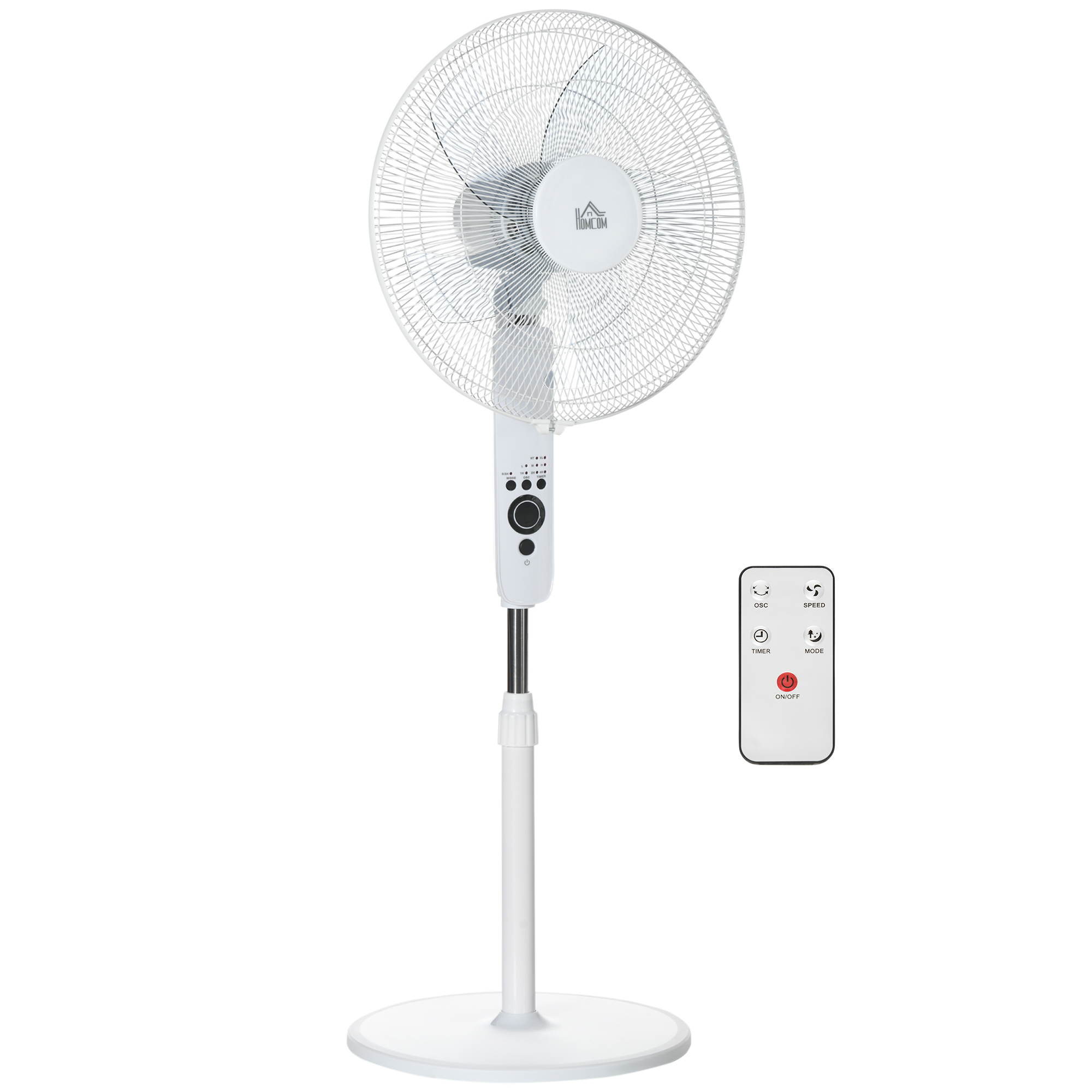 Pastatomas ventiliatorius Ø44,5 x H110-124 cm