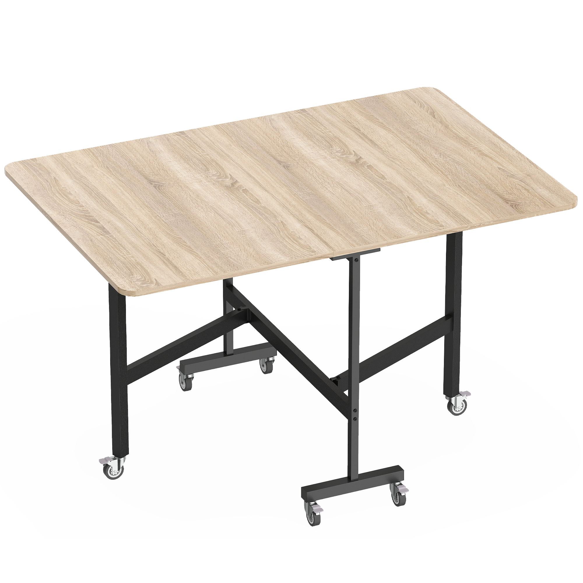 Sulankstomas stalas 120 x 80 x 73 cm