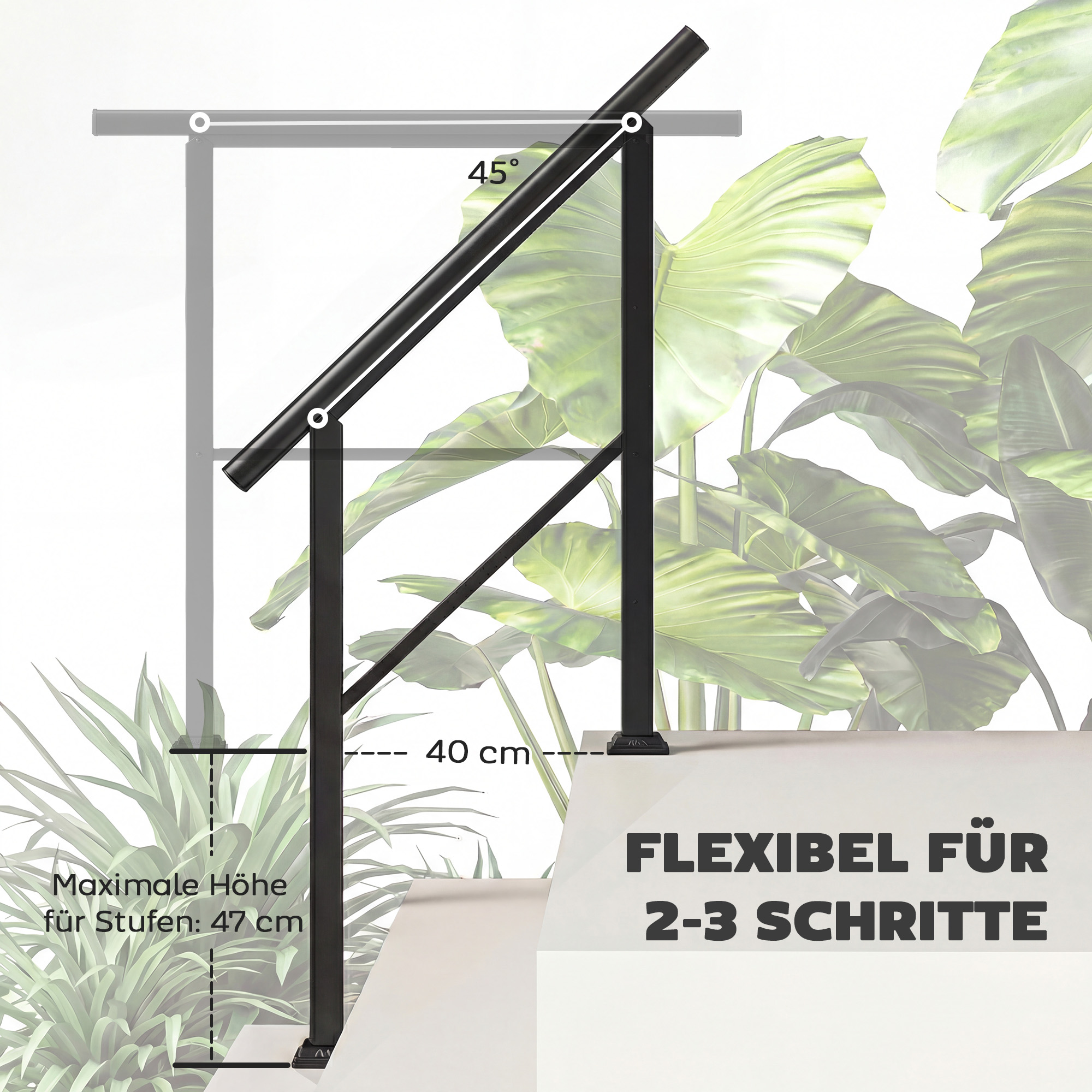 Laiptų turėklas 94 cm 3