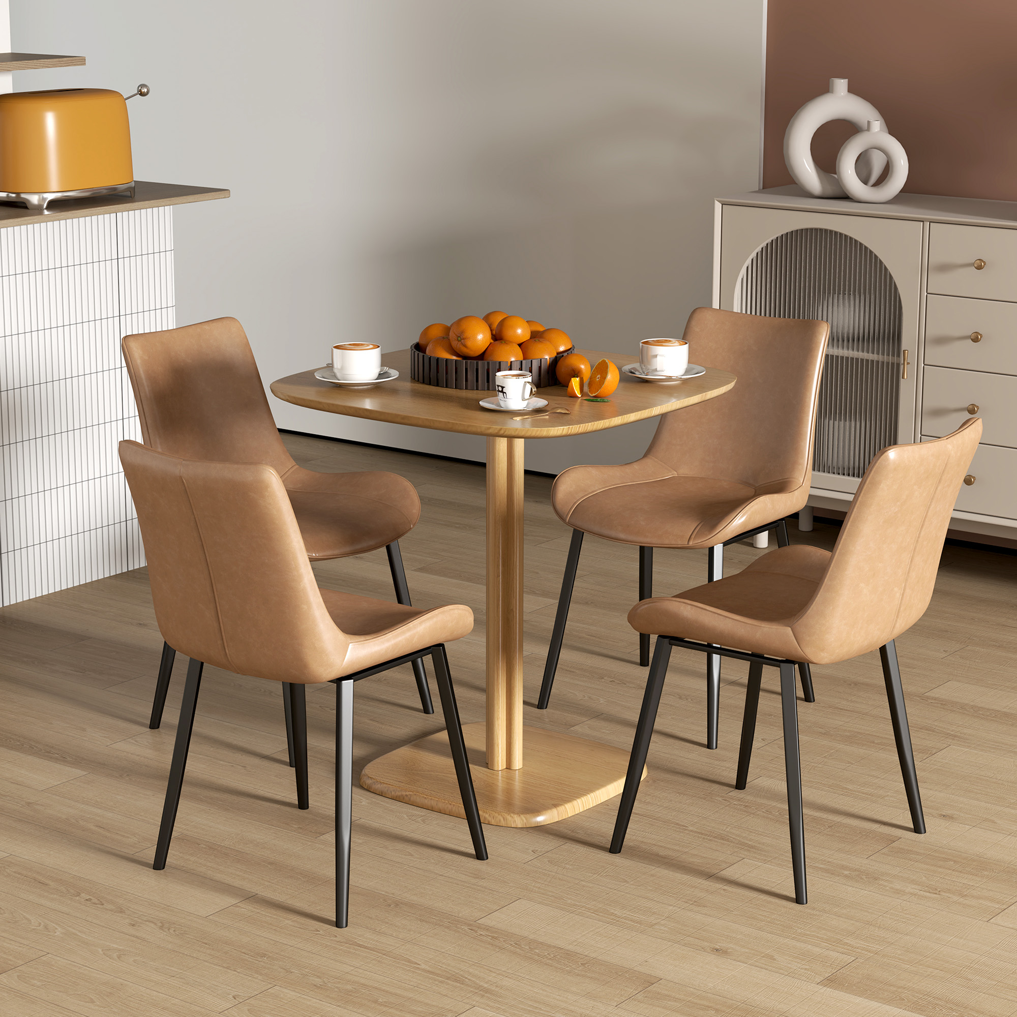 Valgomojo stalas 70 x 70 cm