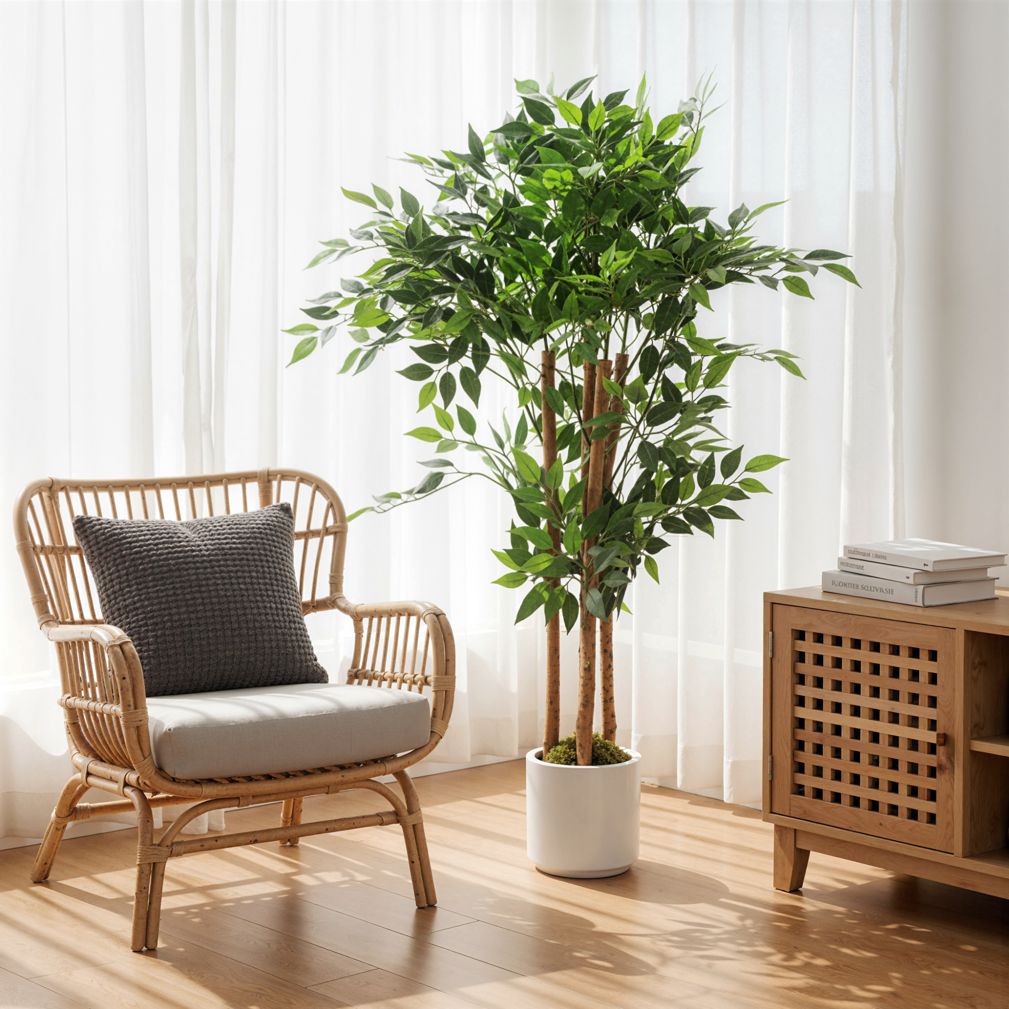 Dirbtinis banyan medis 55 x 55 x 120 cm