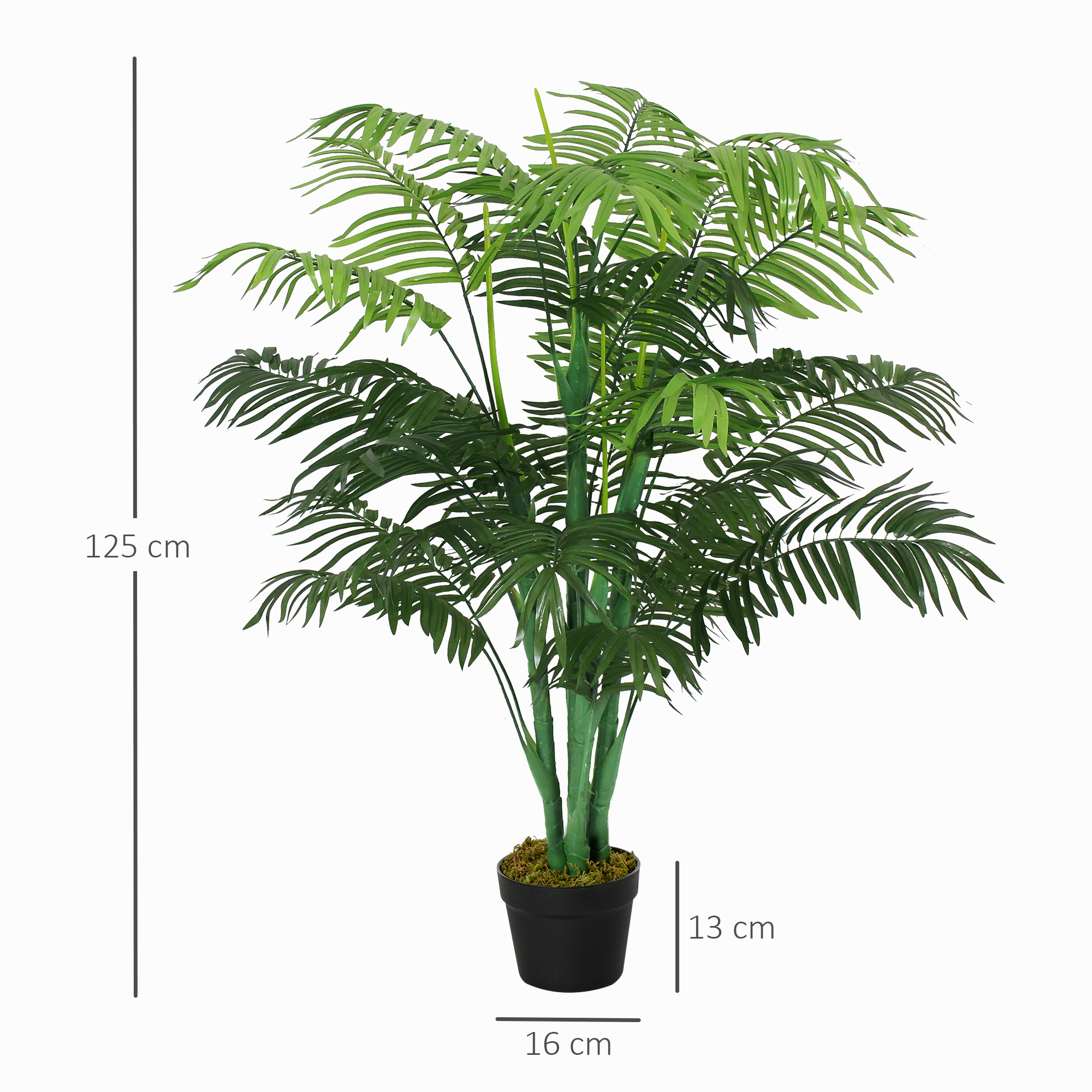Dirbtinė palmė 125 cm 1 vnt. 2