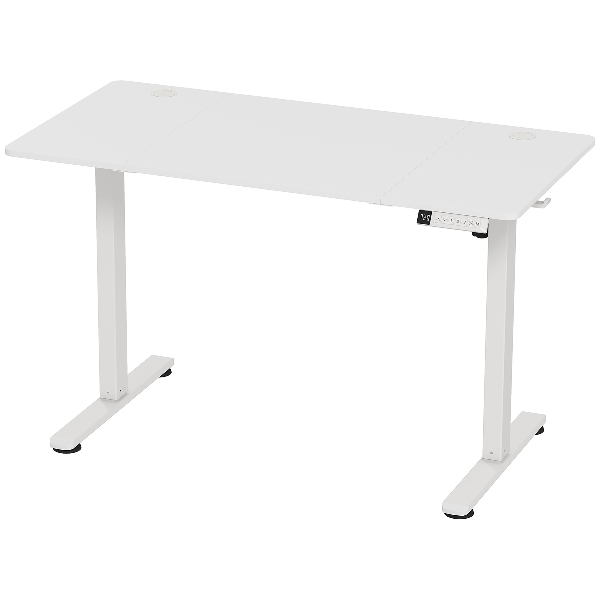Rašomasis stalas elektrinis reguliuojamo aukščio, 120 x 60 x 72–120 cm