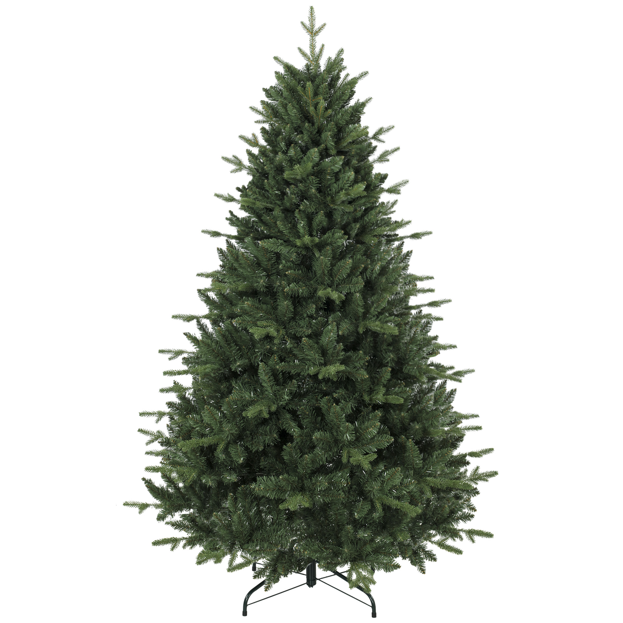 Dirbtinė kalėdinė eglutė su 1237 šakelėmis ir metaliniu stovu, žalia, 180 cm
