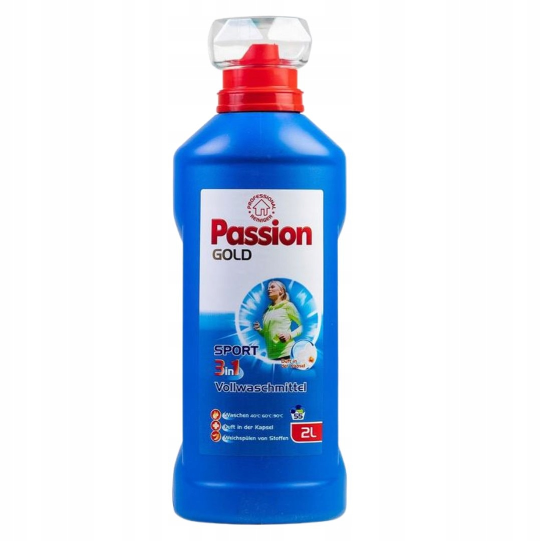 Passion Gold skalbimo skysčių komplektas, 4 x 2 L