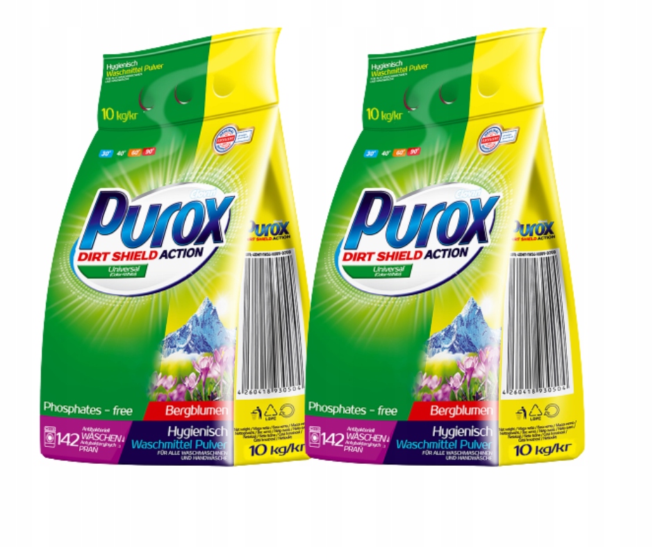 Purox skalbimo milteliai, 10 kg