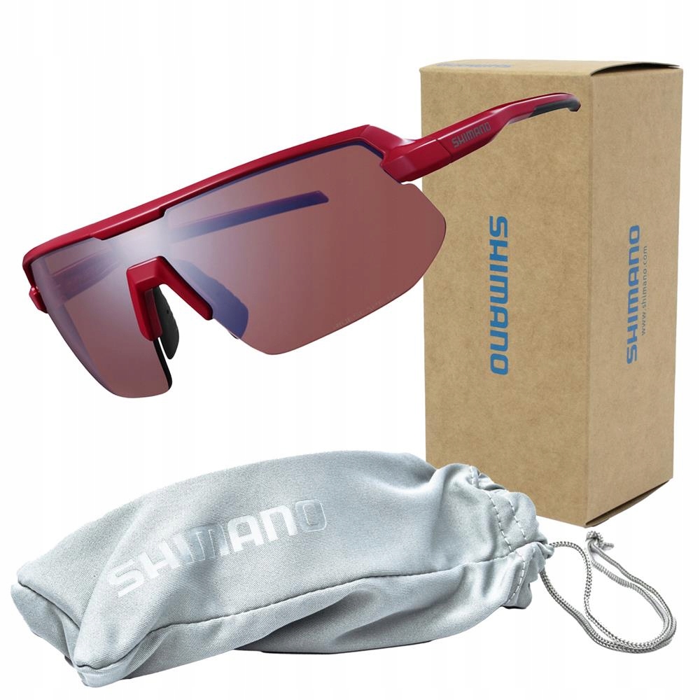 Sportiniai akiniai Shimano TSPK2, raudoni