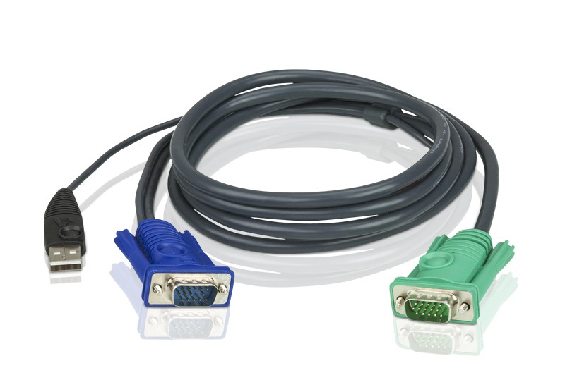 Kompiuterio laidas aten 2l-5203u, usb, 3 m