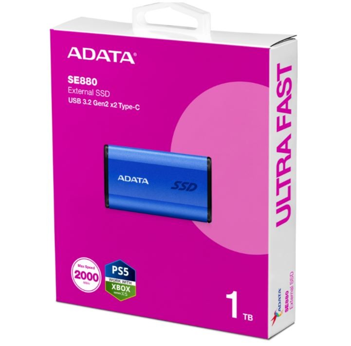 Išorinis kietasis diskas adata se880 aeli-se880-1tcbu
