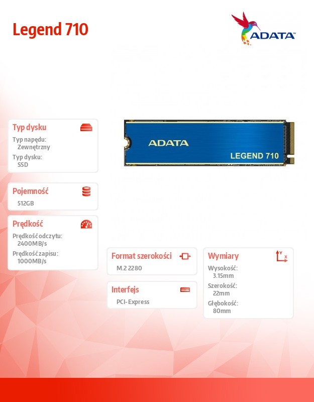 Hdd vidinis kietasis diskas adata aleg-710-512gcs