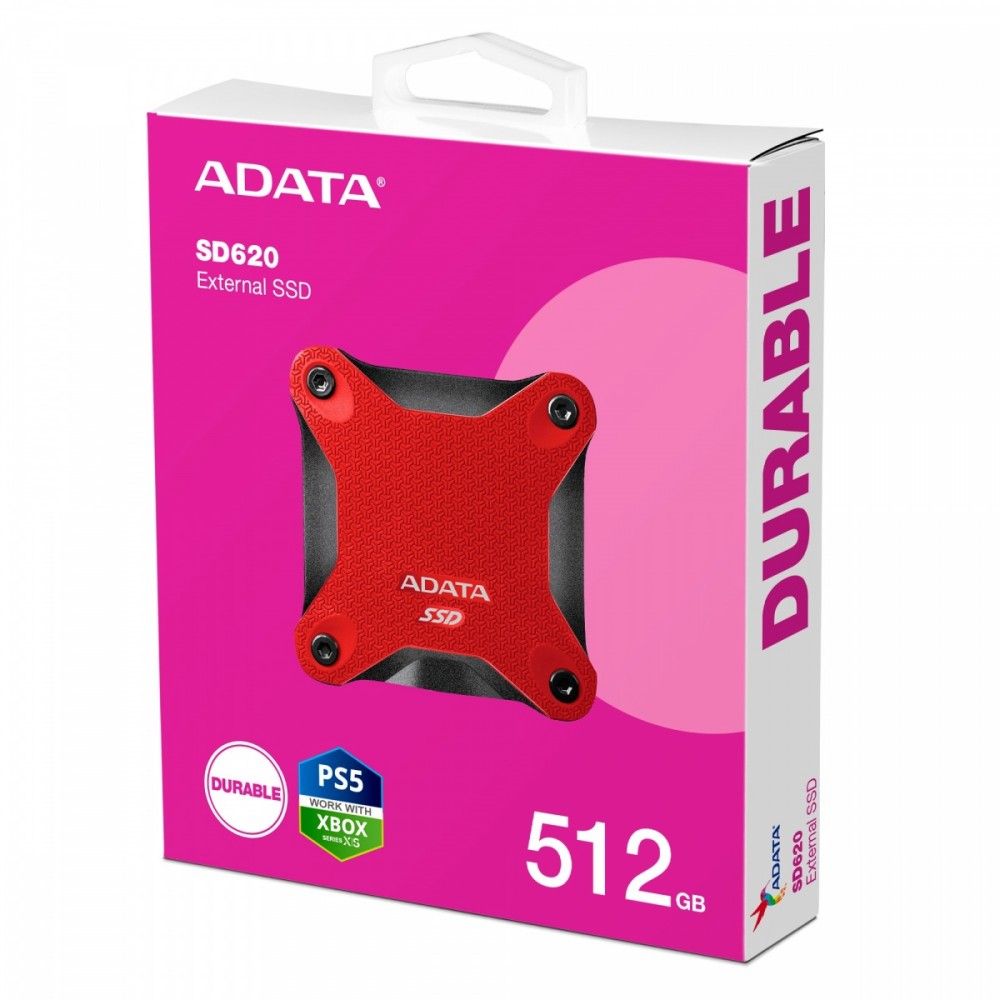 Išorinis kietasis diskas adata sd620 sd620-512gcrd