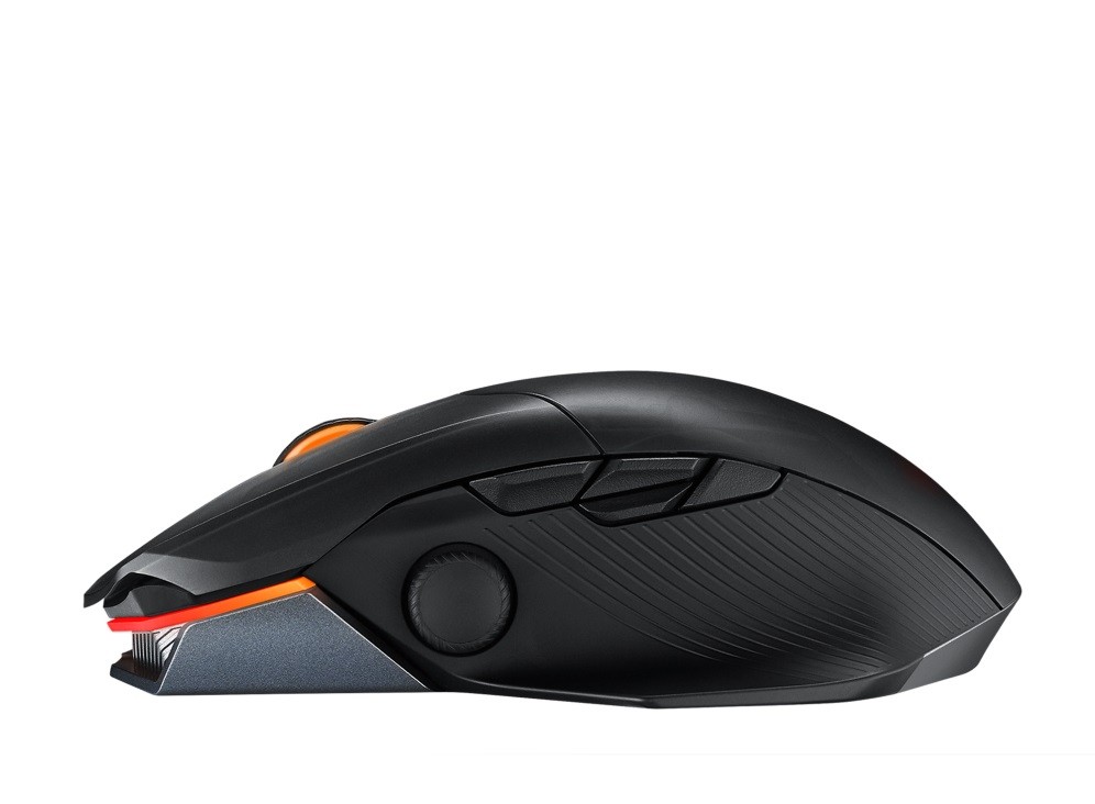 Belaidė pelė asus rog chakram x origin
