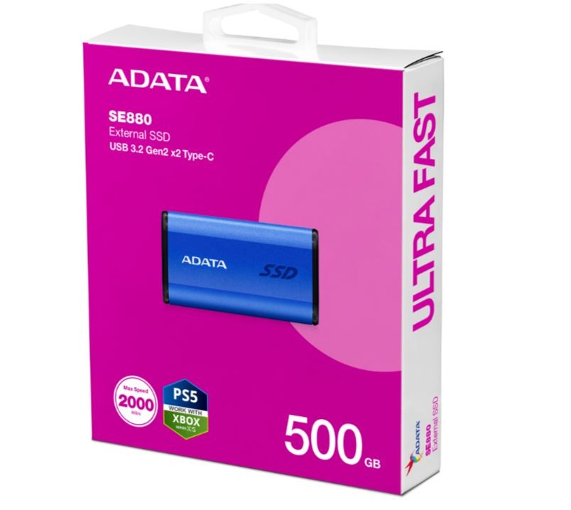 Išorinis kietasis diskas adata se880 (aeli-se880-500gcbu)
