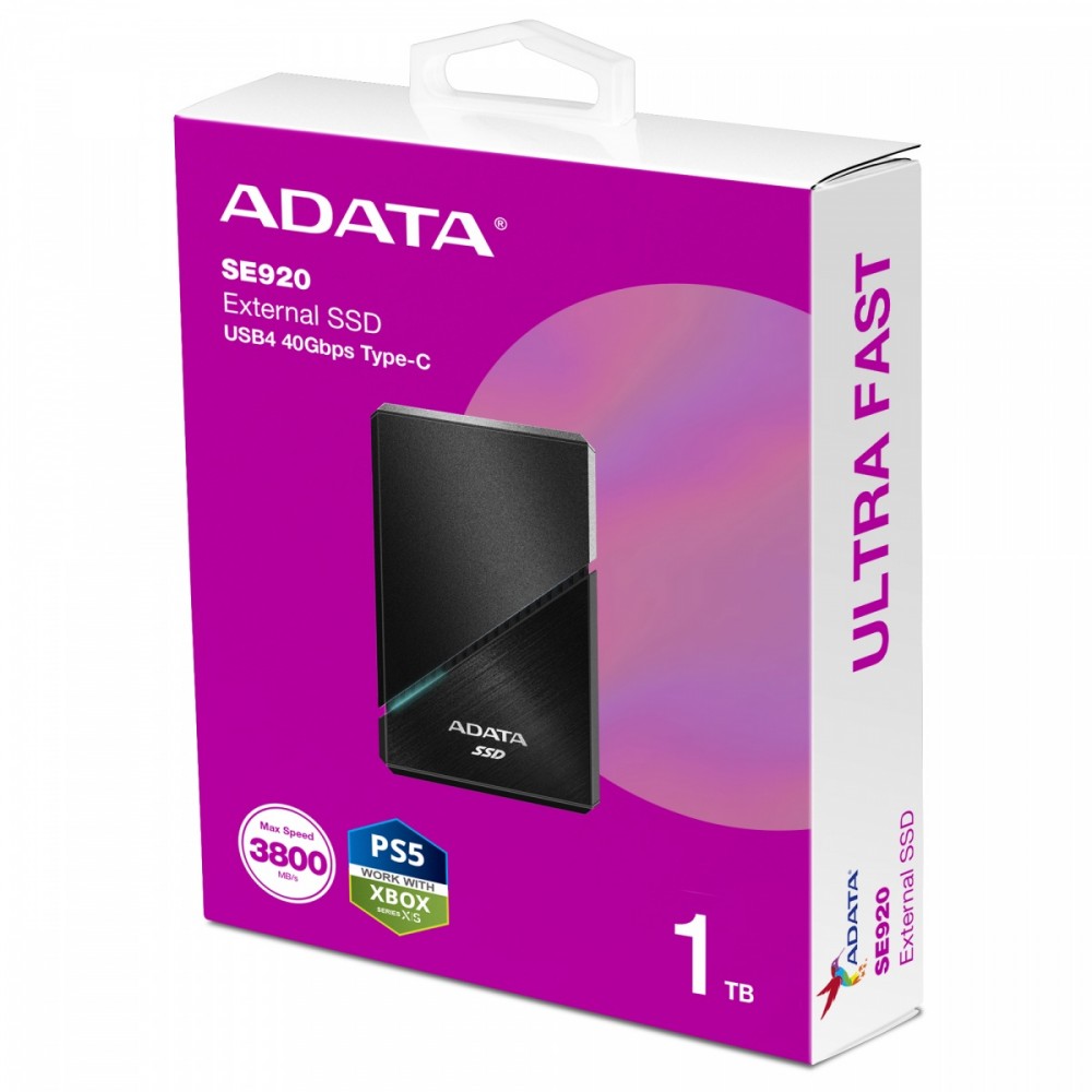 Išorinis kietasis diskas adata se920 (se920-1tcbk)