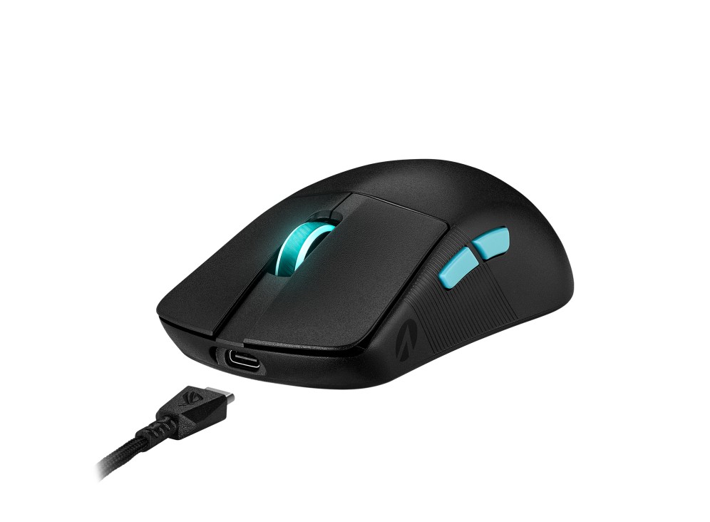 Belaidė pelė asus rog harpe ace aim lab edition