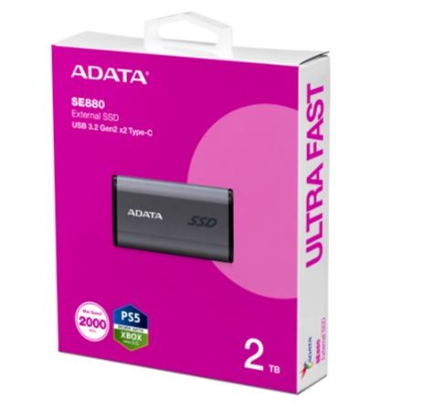 Išorinis kietasis diskas adata se880 (aeli-se880-2tcgy)