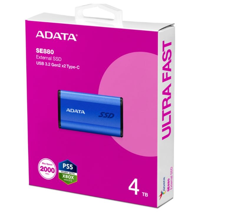 Išorinis kietasis diskas adata se880 (aeli-se880-4tcbu)