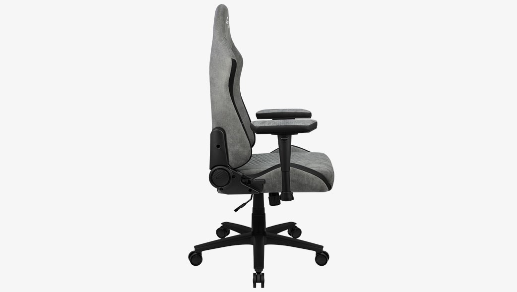 Kompiuterinių žaidimų kėdė Crown AeroSuede, pilka
