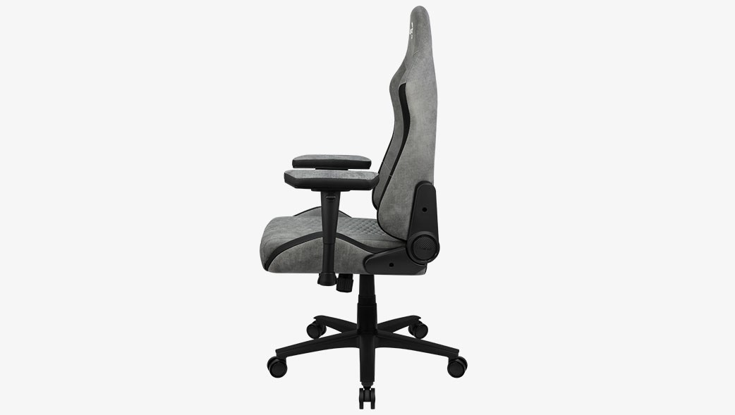 Kompiuterinių žaidimų kėdė Crown AeroSuede, pilka