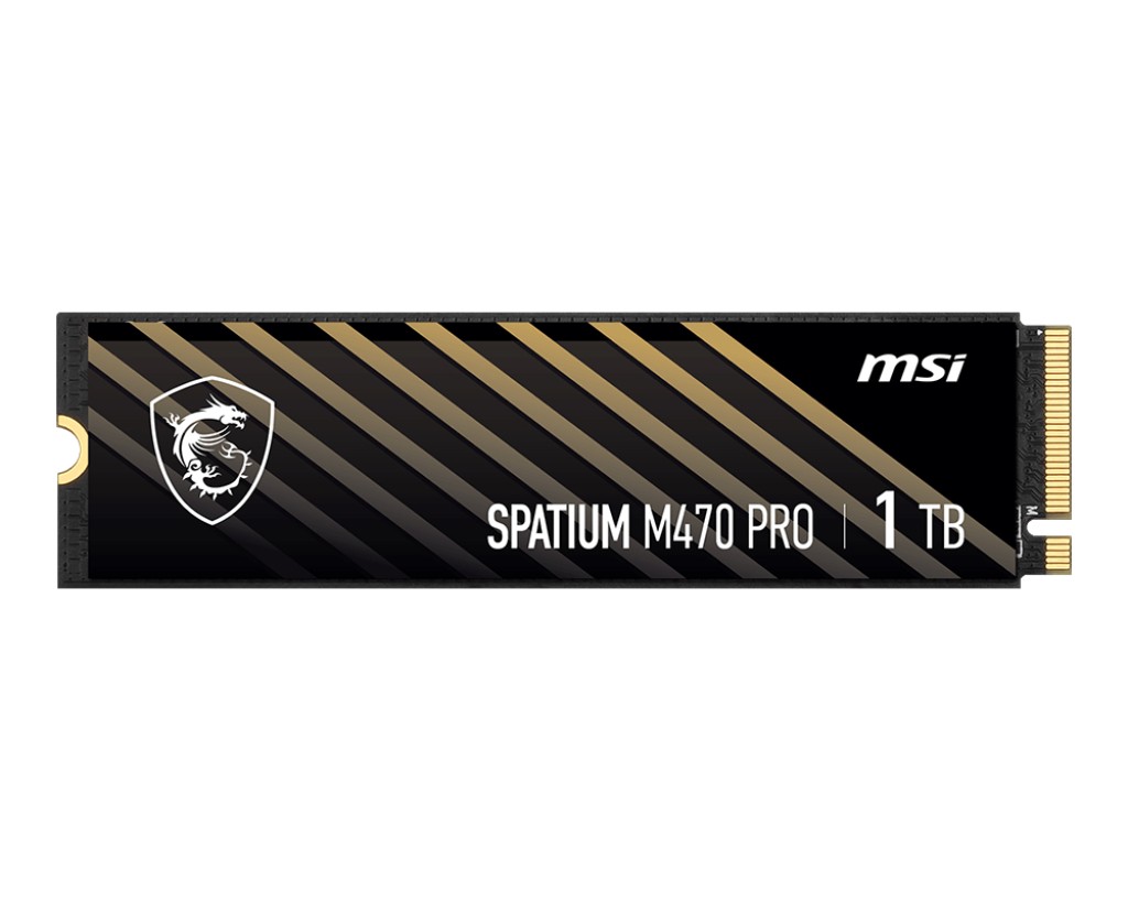 Ssd - msi - spatium m470 pro - 1 to - pcie 4.0 - m.2 - išskirtinis našumas