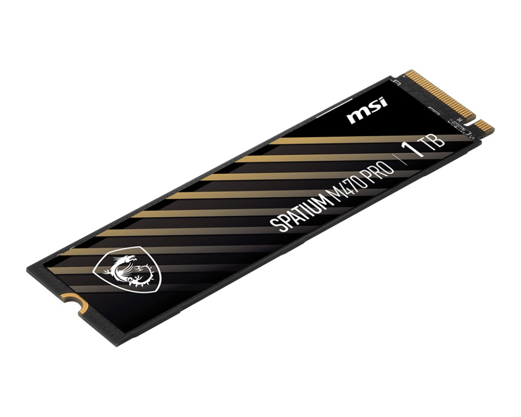 Ssd - msi - spatium m470 pro - 1 to - pcie 4.0 - m.2 - išskirtinis našumas