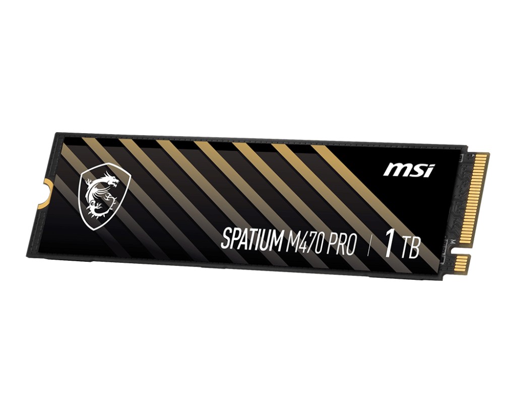 Ssd - msi - spatium m470 pro - 1 to - pcie 4.0 - m.2 - išskirtinis našumas