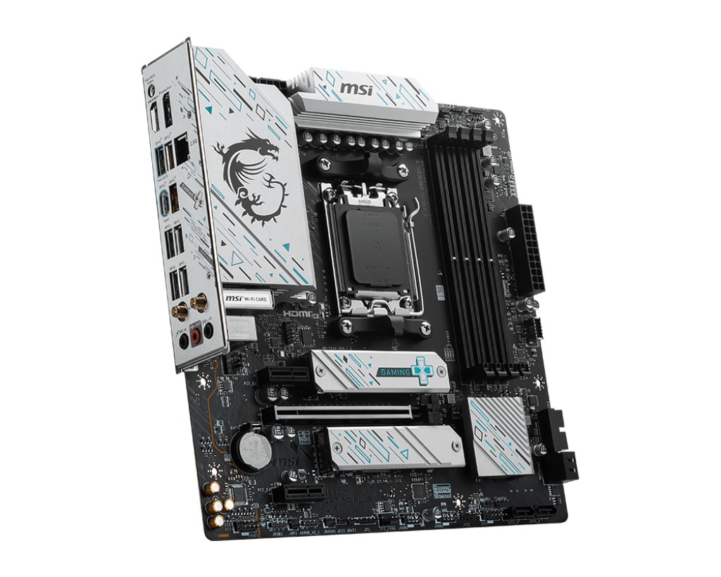 Pagrindinė plokštė msi b650m gaming plus wifi