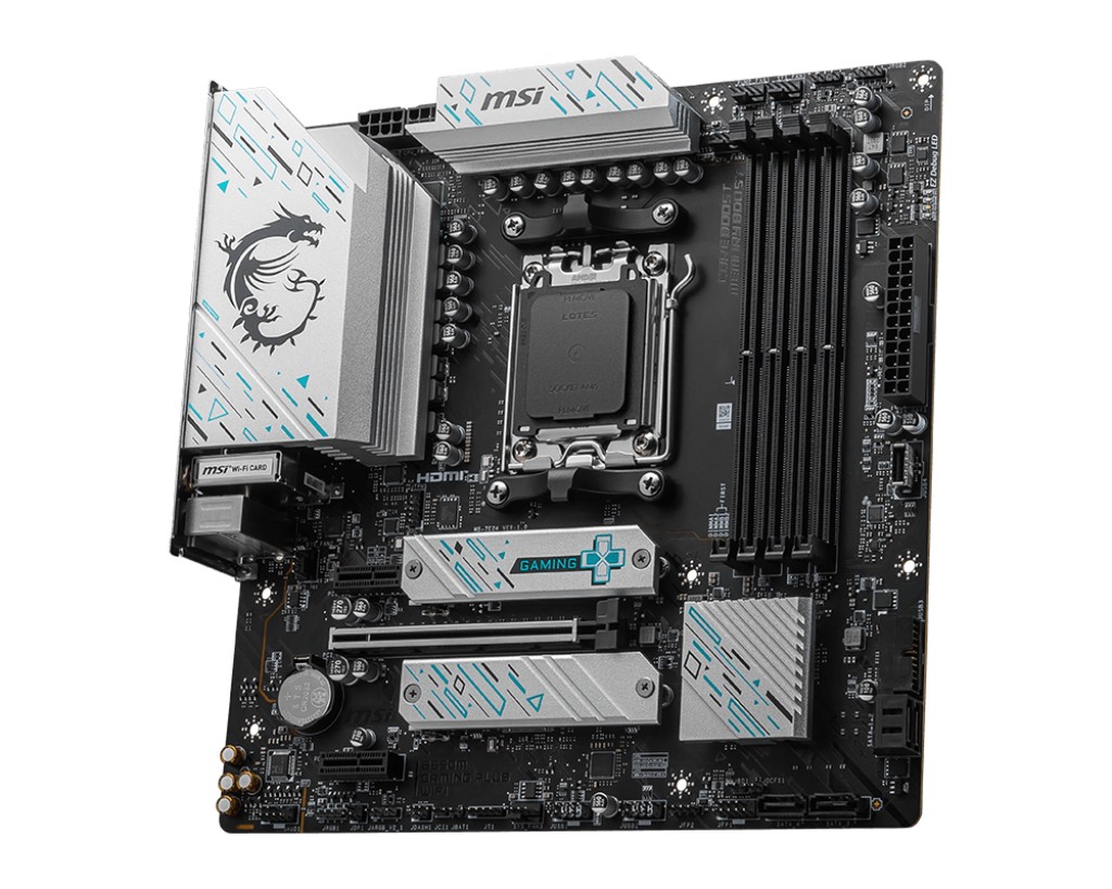 Pagrindinė plokštė msi b650m gaming plus wifi