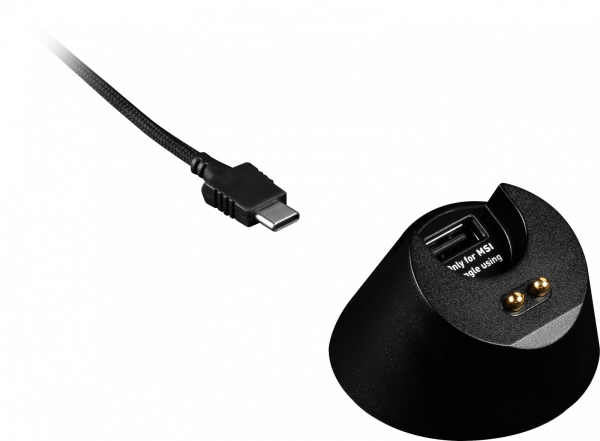 Belaidė pelė msi gm51 lightweight wireless clutch