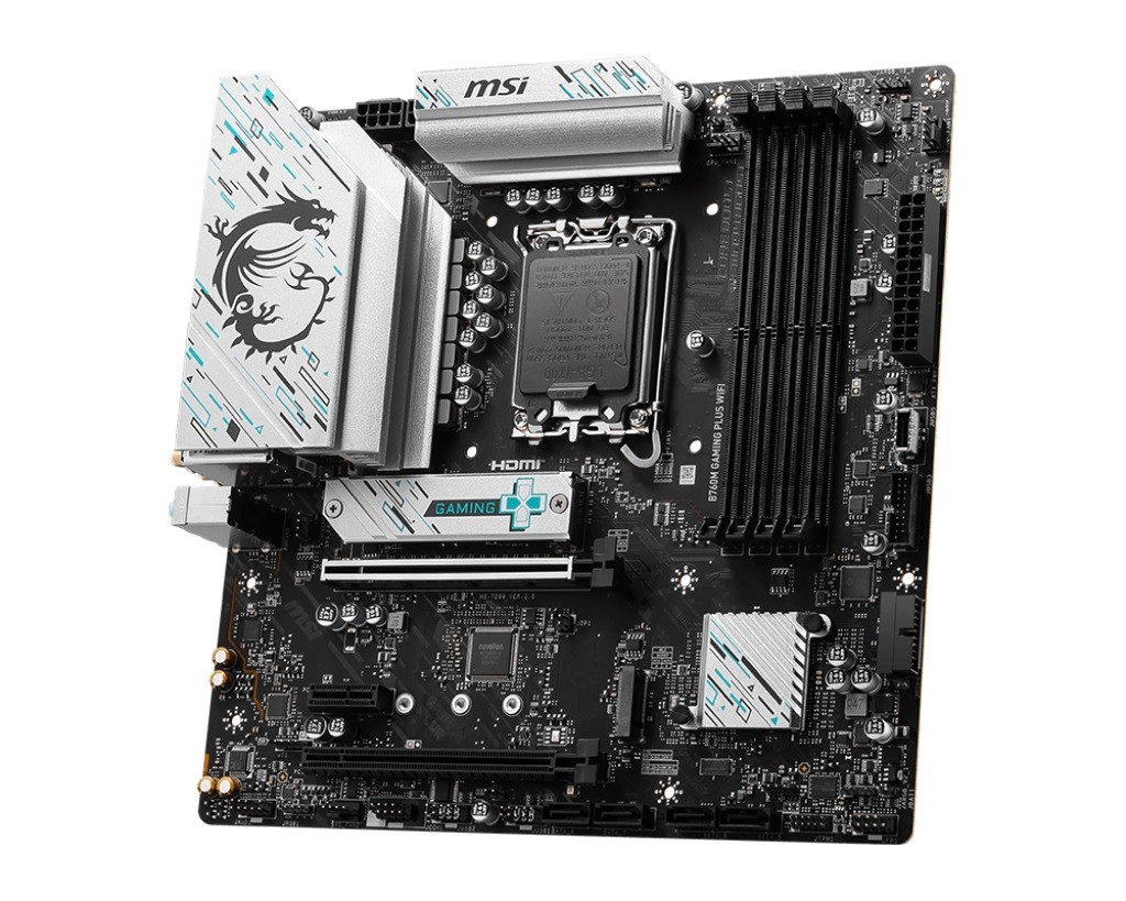 Pagrindinė plokštė msi b760m gaming plus wifi