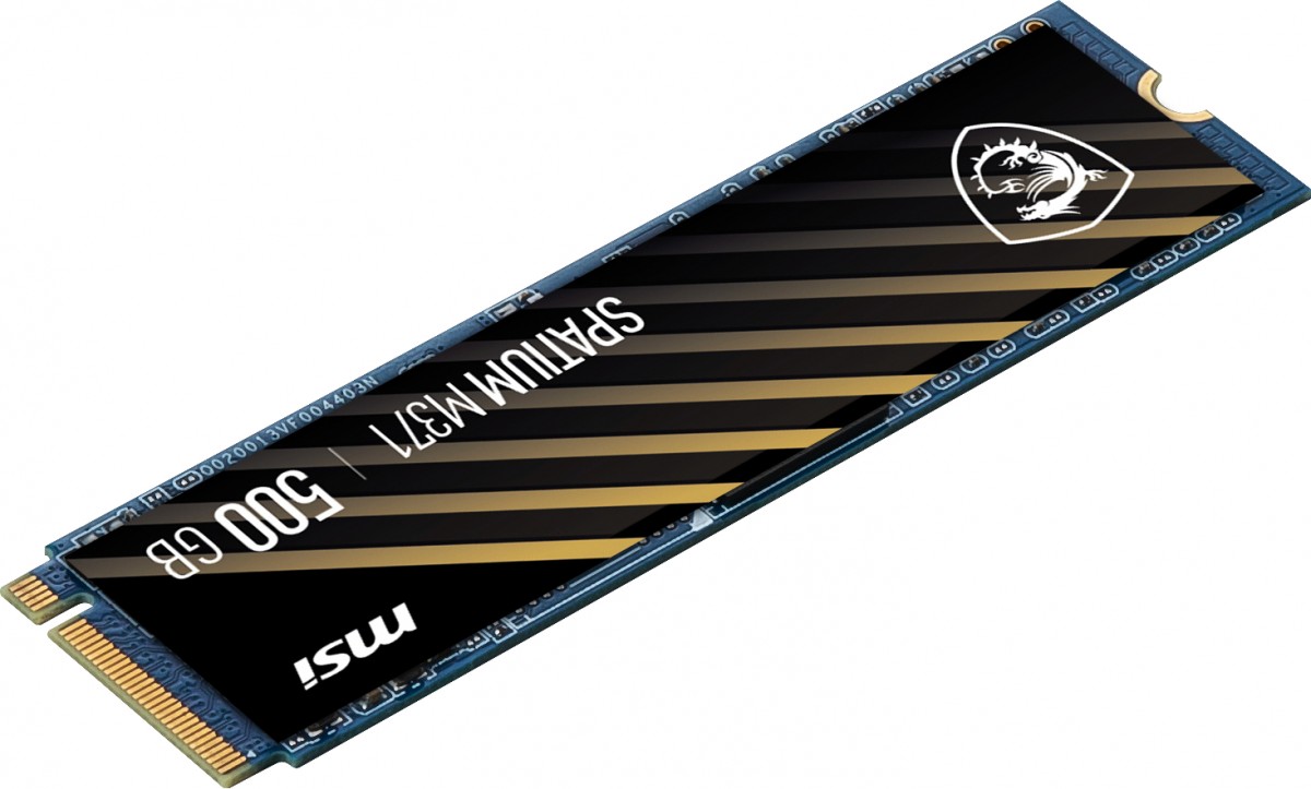 Ssd vidinis kietasis diskas msi spatium m371, 500gb (s78-440k160-p83)