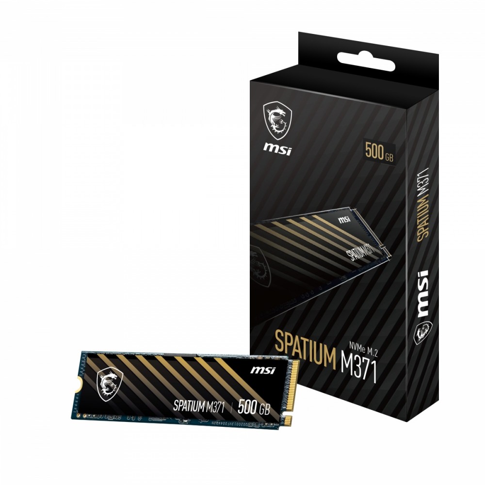 Ssd vidinis kietasis diskas msi spatium m371, 500gb (s78-440k160-p83)