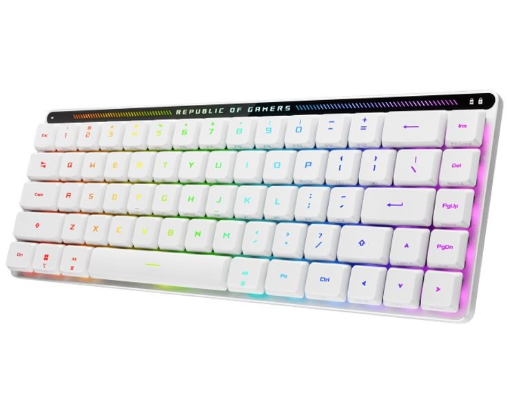 Asus rog falchion rx low profile 65% red switch (90mp03ec-bkua10)