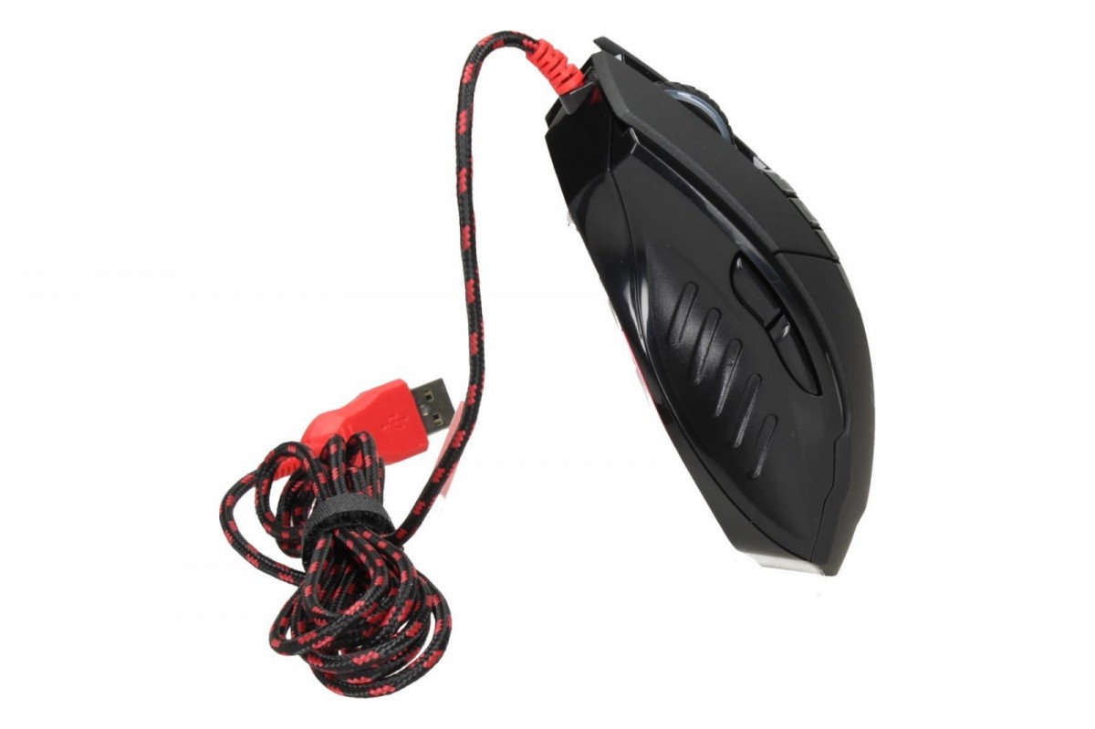 Laidinė pelė a4tech pelė bloody v7, 3200dpi, optinė, 7but., usb laidas, juoda, žaidimų, v-track, lagless shoting, core 2