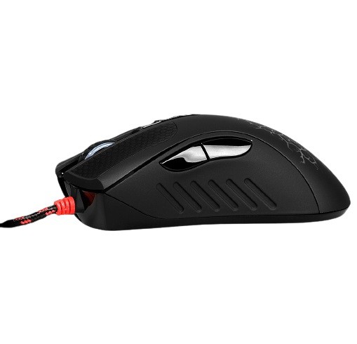 Laidinė pelė žaidimų pelė a4tech bloody a90a, 6200dpi, optinė, juoda