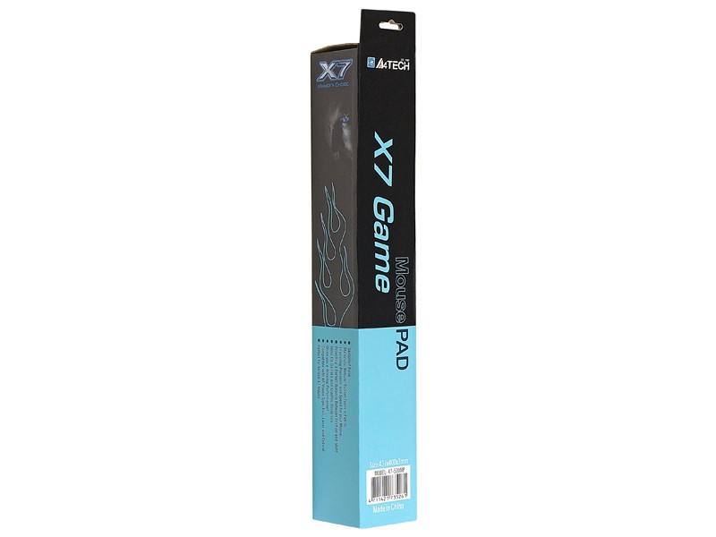 Pelės kilimėlis kilimėlis pelei, x7-500mp, žaidimų, juodas, 43,7x40 cm, a4tech