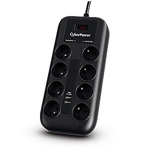 Ilgiklis cyberpower surge protector 1.8 m