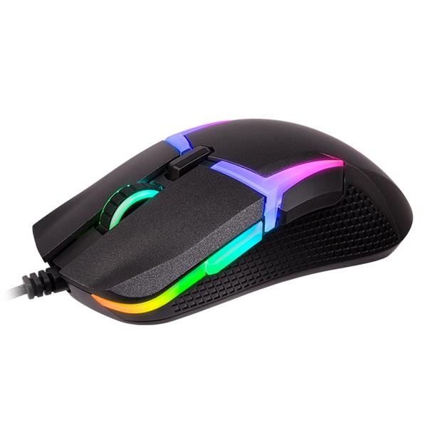 Laidinė pelė thermaltake level 20 rgb, juoda