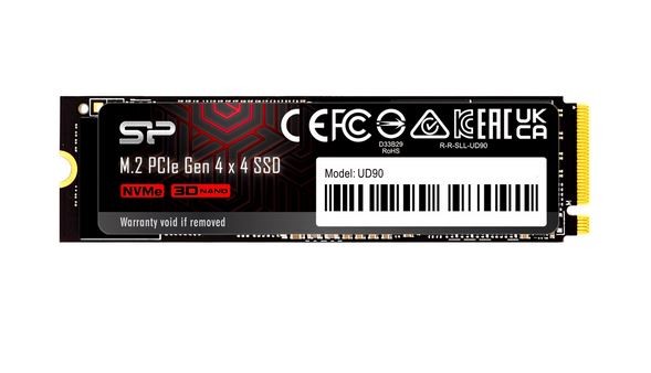 Ssd vidinis kietasis diskas silicon power ud90, 500gb m.2 pcie nvme gen4x4 nvme 1.4 4800/3700 mb/s