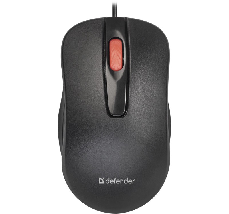 Optinė pelė defender mm-756, juoda