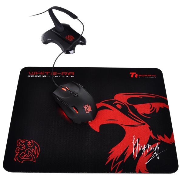 Pelės kilimėlis thermaltake eac-msb00, juoda