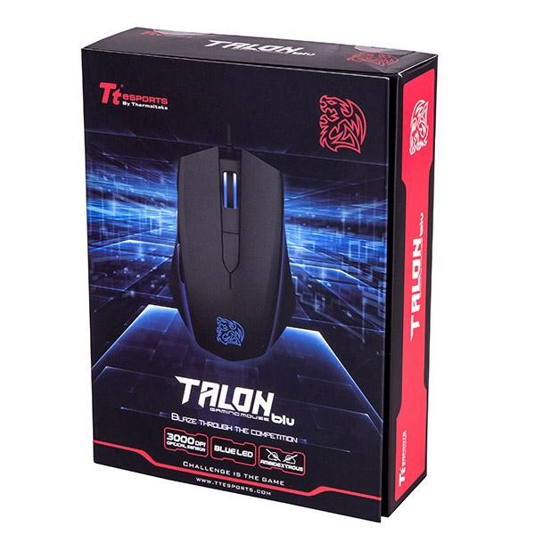Žaidimų pelė thermaltake - 3050 avago laser, mėlyna