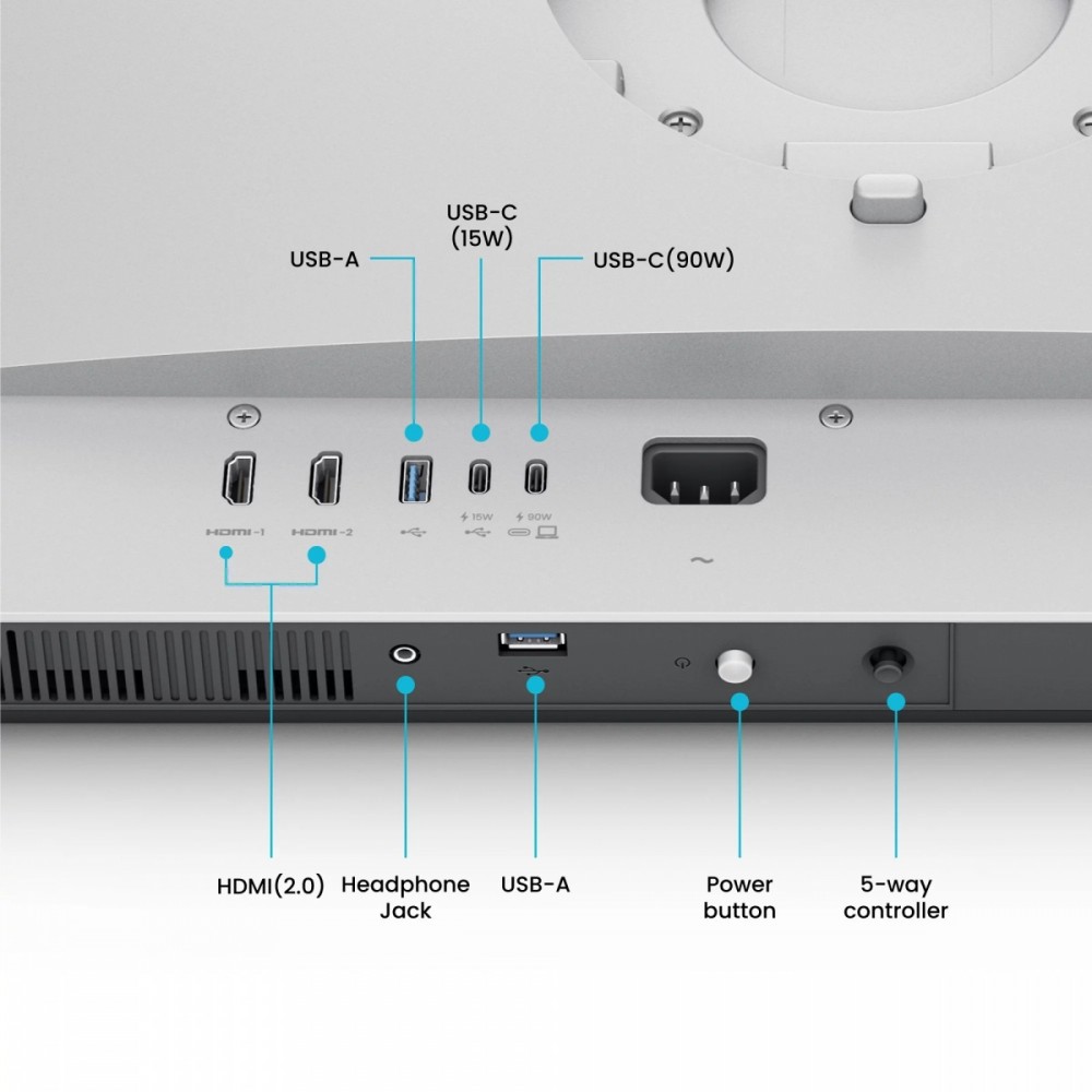 Monitorius monitorius žaidimams benq 4k ultra hd 27