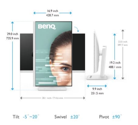Monitorius benq gw3290qt 31.5inch, 31.5