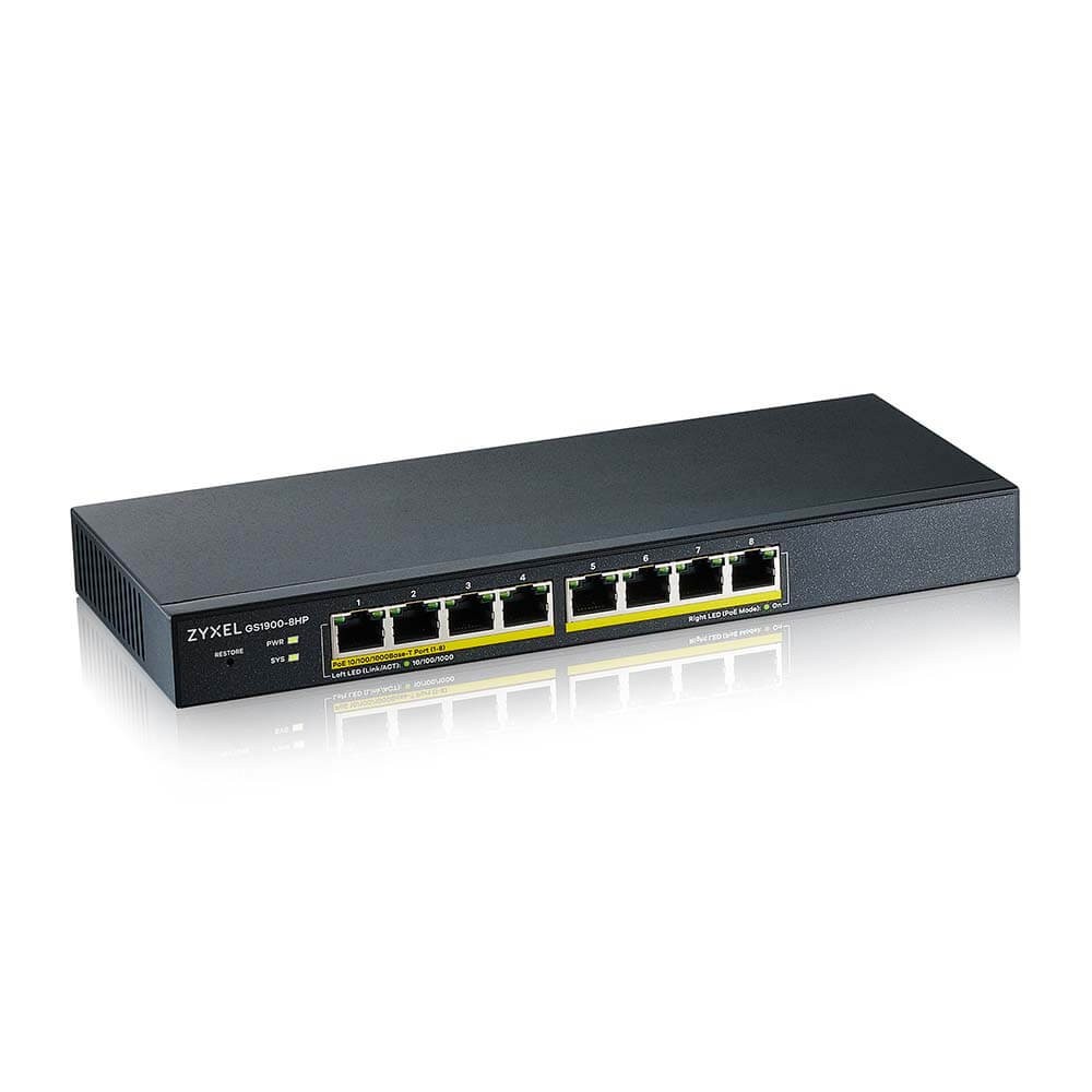 Zyxel gs1900-8hp-eu0103f