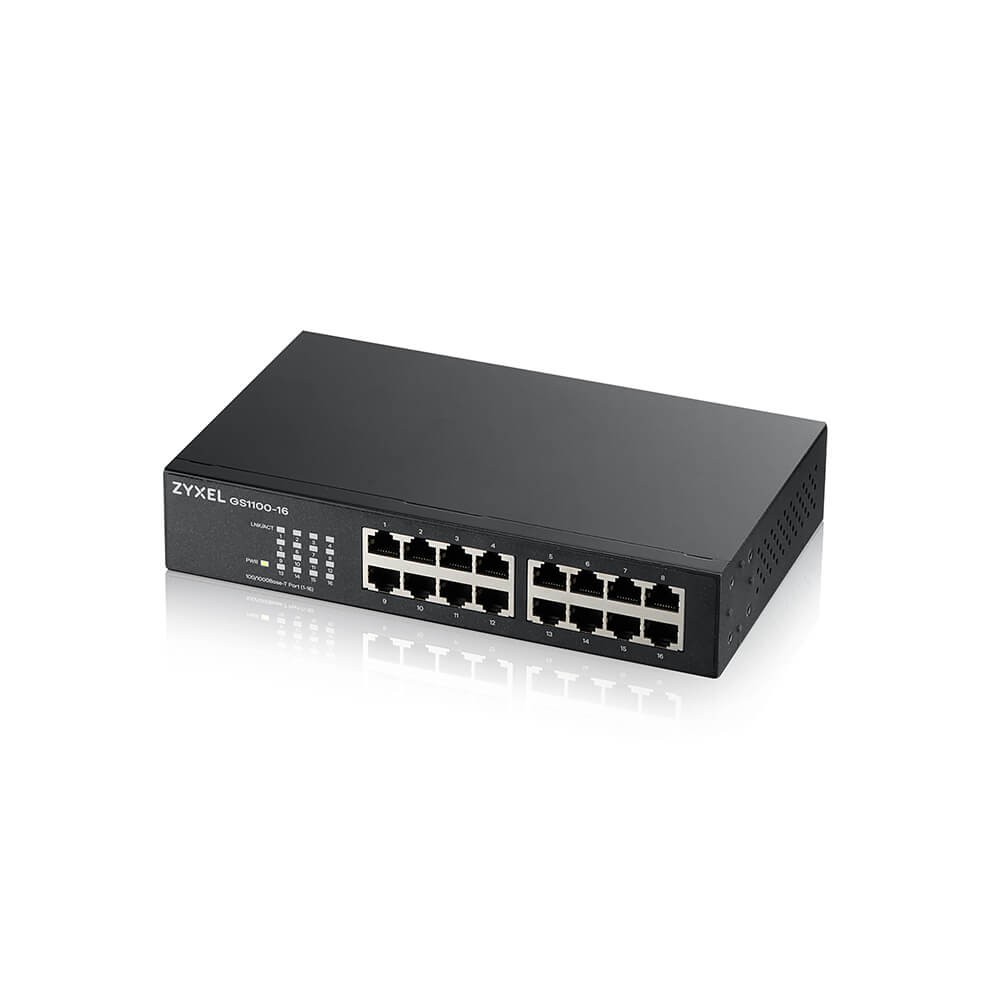 Komutatorius zyxel gs1100-16-eu0103f