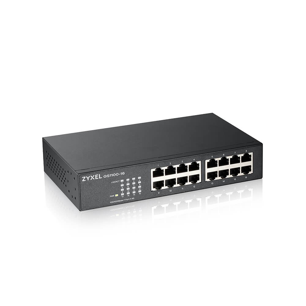 Komutatorius zyxel gs1100-16-eu0103f