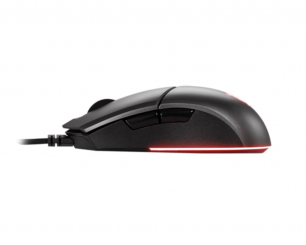 Žaidimų pelė msi clutch gm11, juoda