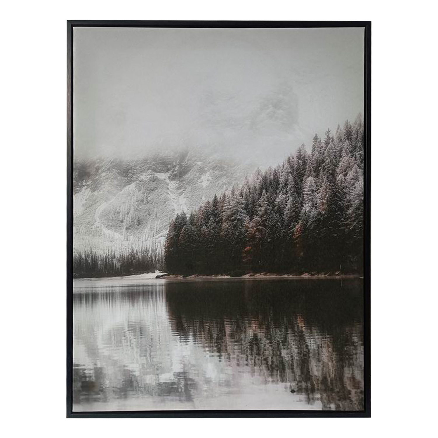 Sieninis paveikslas ant drobės, šviesus peizažas, 60 × 80 cm
